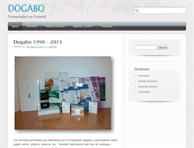 Tablet Screenshot of dogabo.com